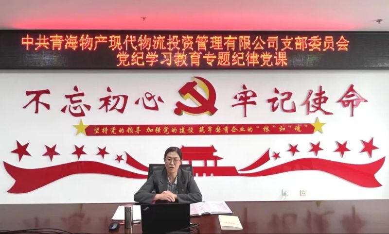 嚴明紀律作風(fēng) 永葆政治本色&mdash;&mdash;集團黨委書記、董事長劉玲同志講授專題紀律黨課