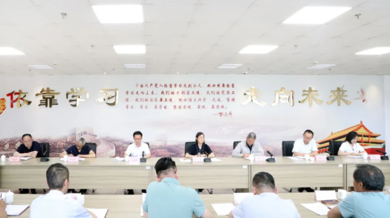 集團黨委書記為黨員領(lǐng)導(dǎo)干部講授學(xué)習教育專題黨課