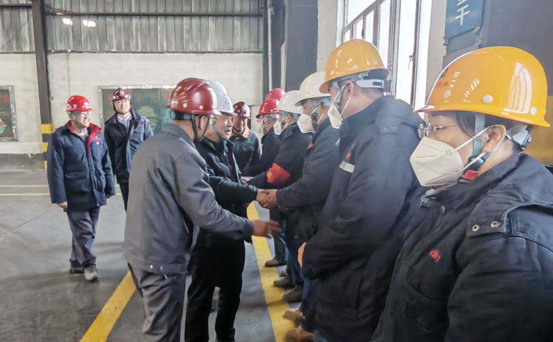 過(guò)年好！省國(guó)資委領(lǐng)導(dǎo)把新春祝福送到一線崗位