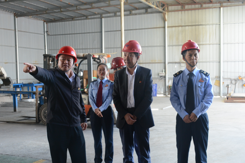 西寧市稅務局黨委書記、局長劉興華蒞臨 青海物產(chǎn)工業(yè)投資有限公司調(diào)研