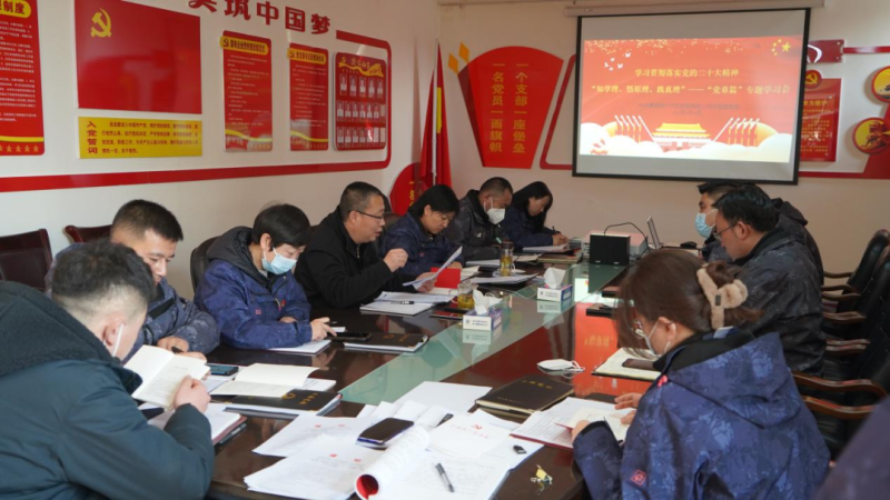 物產(chǎn)汽貿(mào)黨支部召開&ldquo;知學(xué)理、悟原理、踐真理&rdquo; &mdash;&mdash;黨章篇&rdquo;專題學(xué)習(xí)會(huì)