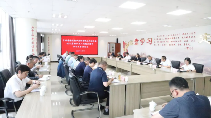 集團黨委召開深入貫徹中央八項規(guī)定精神學(xué)習教育推進會