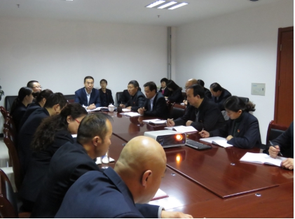 集團(tuán)黨委成員、紀(jì)委書記李志明來我司宣講黨的十九大精神